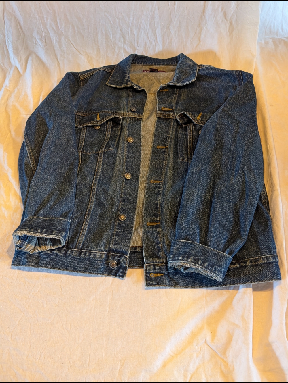2/50$ Vintage Blue Denim Jean Jacket